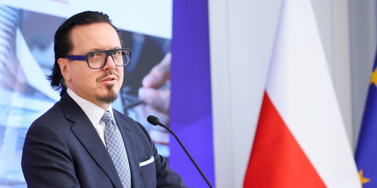 Minister aktywów państwowych Wojciech Balczun