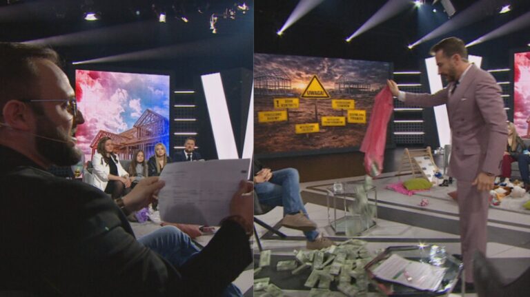 Tarcie w programie "Państwo w Państwie". Gospodarz niespodziewanie rozrzucił gotówkę. 5
