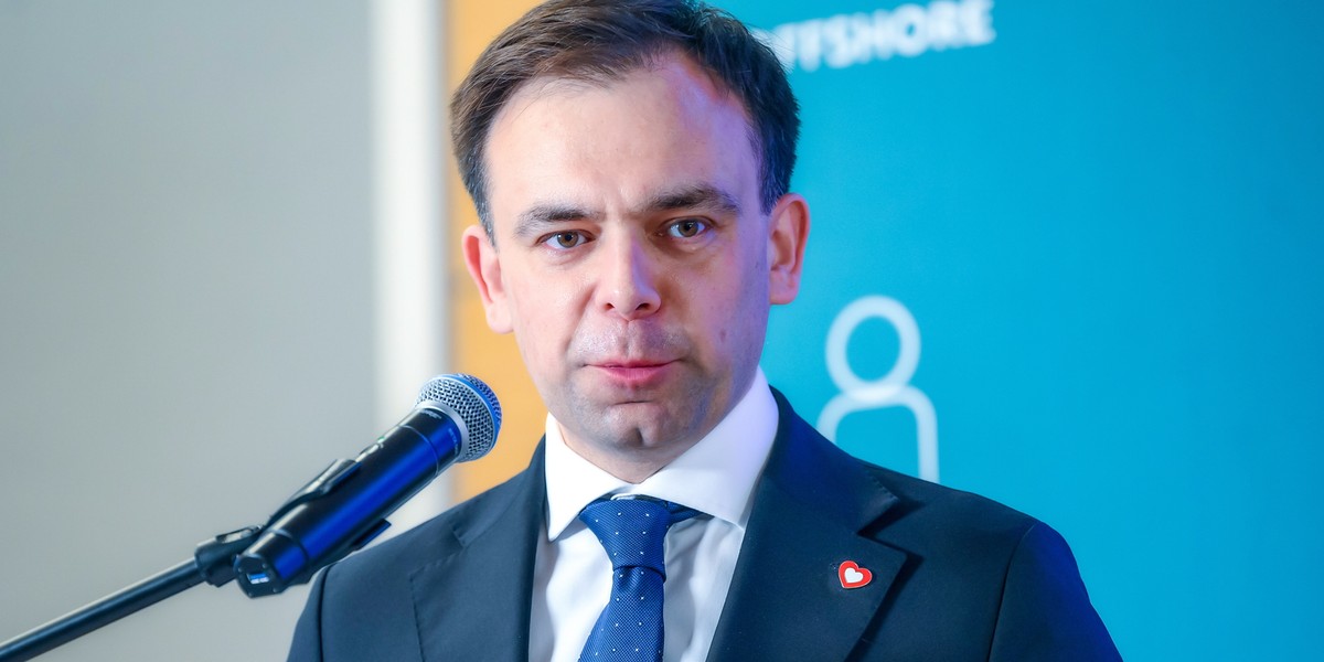 Minister finansów Andrzej Domański