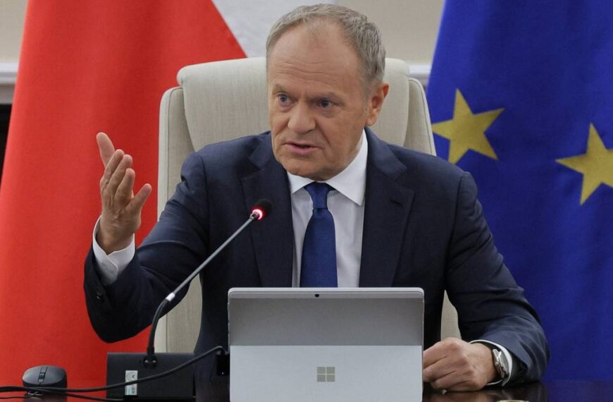 Tusk o ryzyku opuszczenia UE przez Polskę. „Nawrocki to ich protektor”