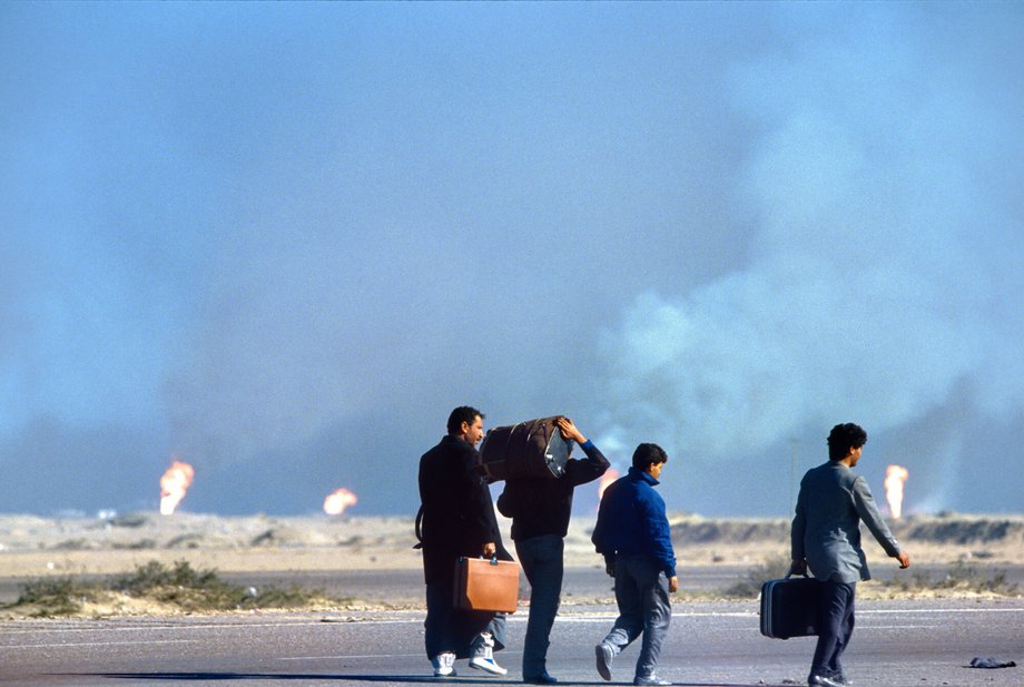 Cywile podczas pierwszej wojny w Zatoce Perskiej