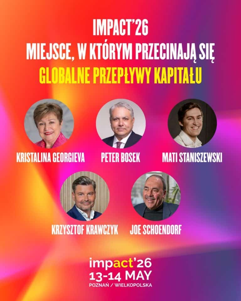 Sztuczna inteligencja i nowe bogactwa globalne: Debata liderów na Impact'26 w Poznaniu. 1