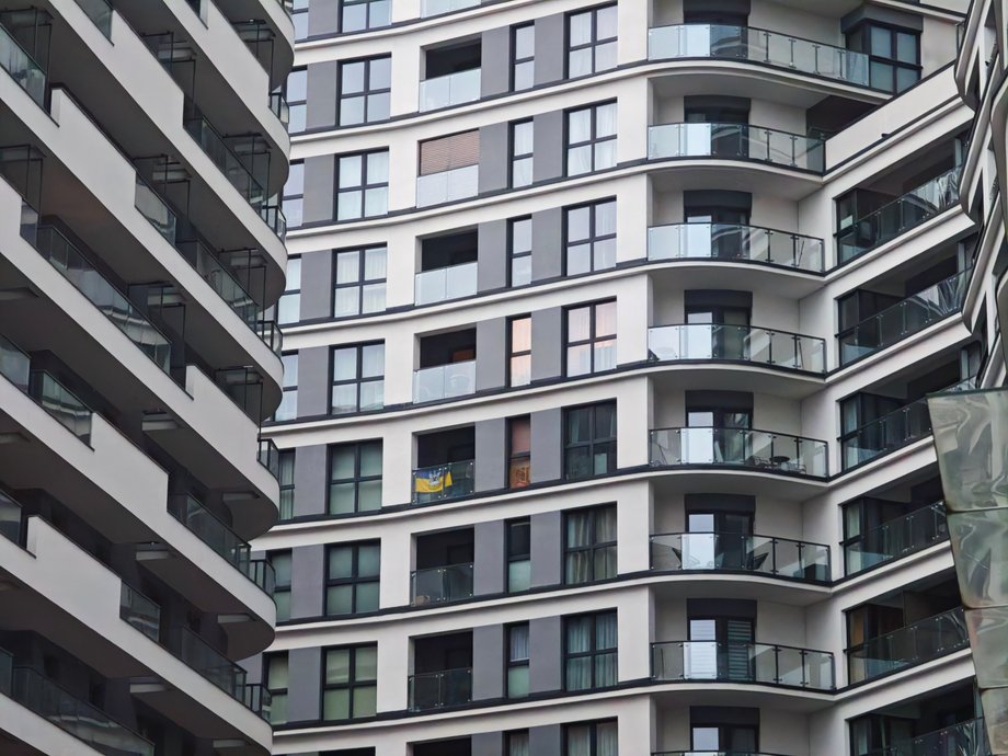 "Betonowe złoto" nie zawsze się sprawdza. Na zdjęciu - osiedle w Warszawie