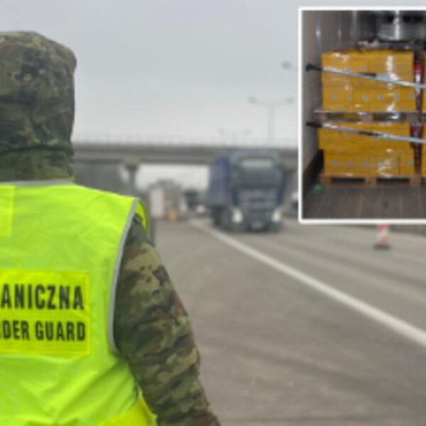 Transportował trunek o wartości blisko miliona złotych. Śmiała interwencja Straży&hellip;