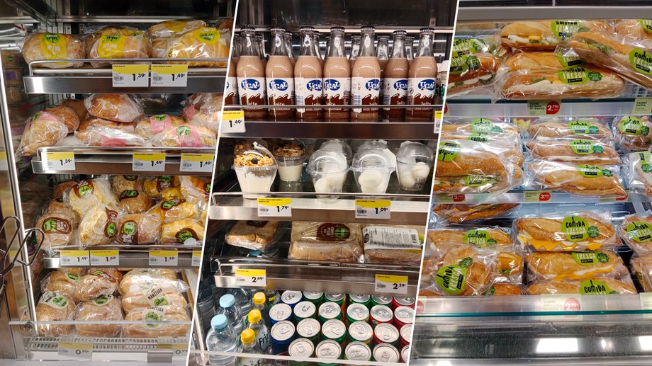 Pingo Doce oferuje duży wybór produktów gotowych do spożycia od razu na miejscu