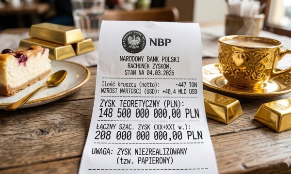 Will NBP gold fund the SAFE plan rejection? Our calculation of Poland’s gold profit sufficiency.