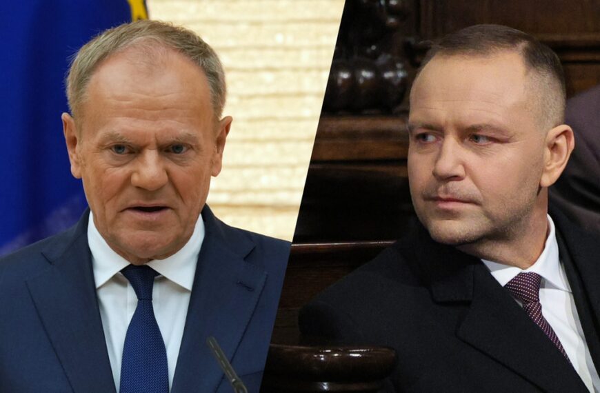 „Zaskoczeni?”. Szef rządu komentuje ruch Nawrockiego.