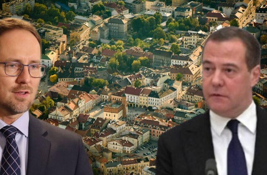 Tarnowski prezydent odpowiada na rosyjskie pogróżki: „Zachowajmy spokój”.