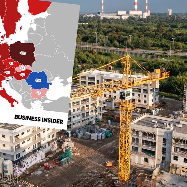 Polski sektor budowlany w kryzysie. Najostrzejszy regres w UE.