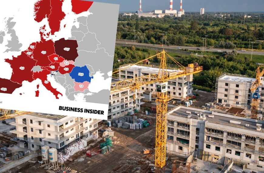 Polski sektor budowlany w kryzysie. Najostrzejszy regres w UE.