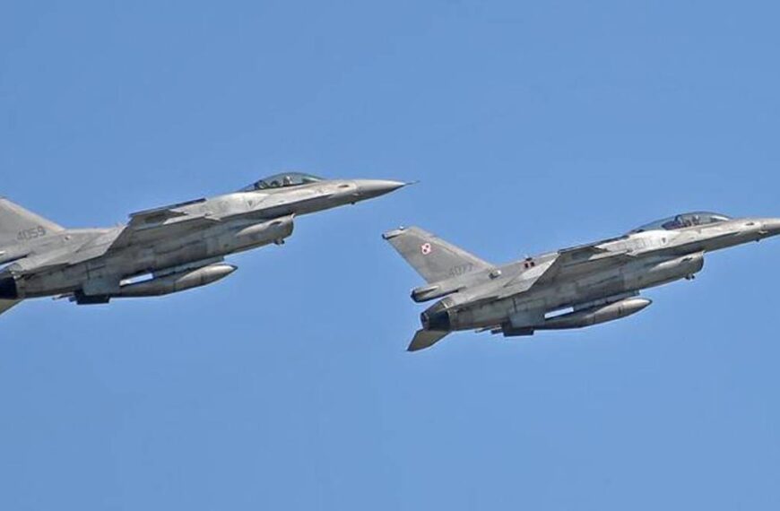 Polskie F-16 eskortowały rosyjskie odrzutowce. Interwencja nad Morzem Bałtyckim.