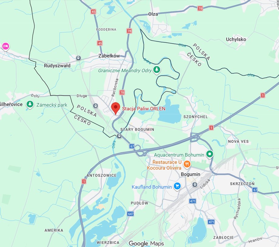 Czechów przyciąga m.in. stacja w Chałupkach