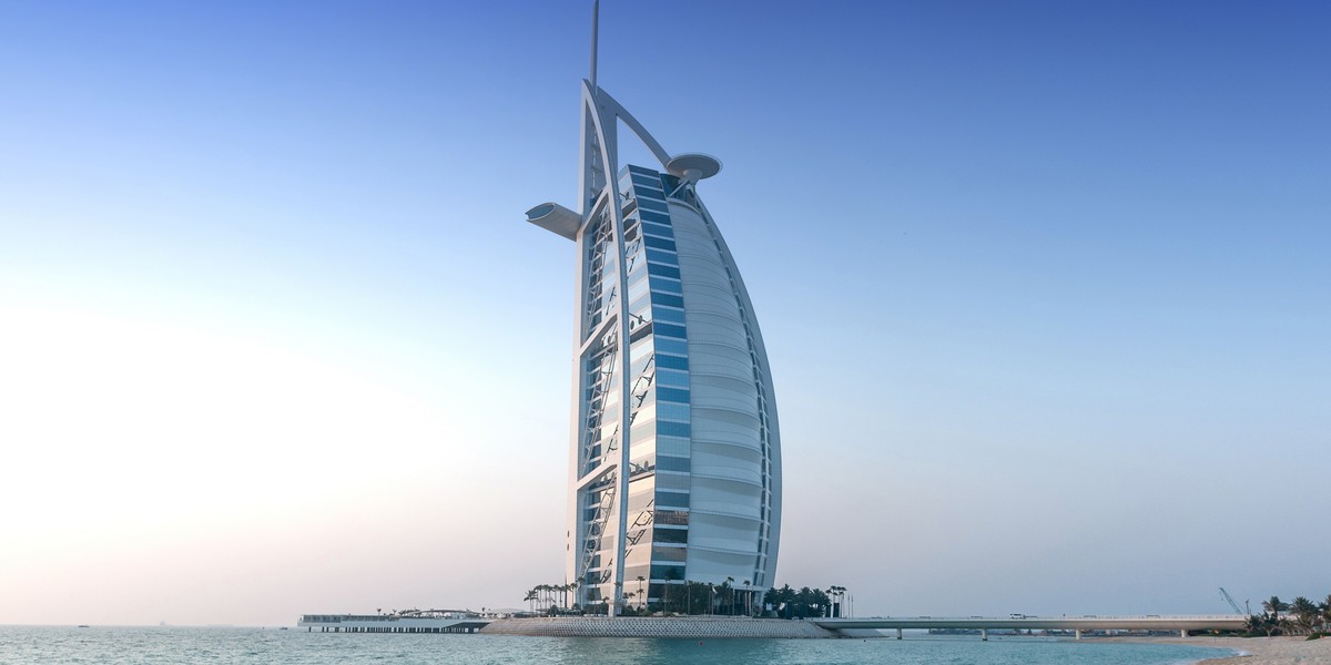 Hotel Burdż al-Arab w Dubaju