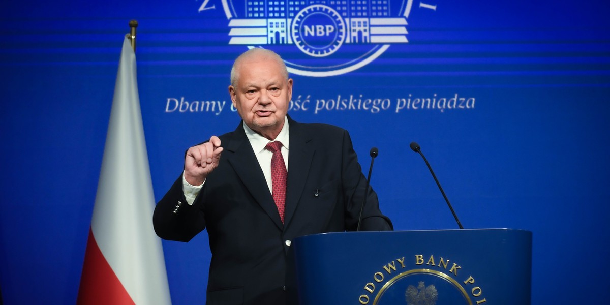 Adam Glapiński, prezes NBP i przewodniczący RPP.