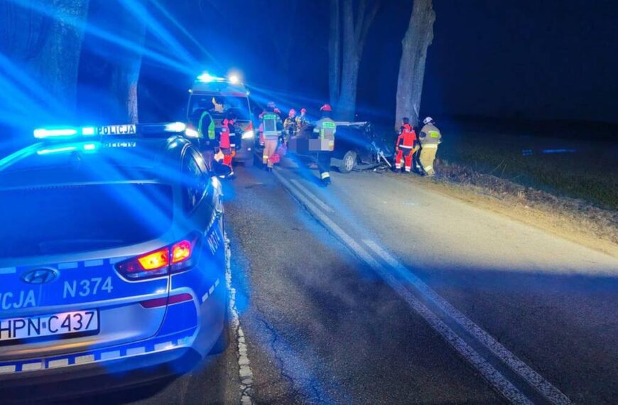 Polskie życie 85 Tragiczne wypadki na Pomorzu. Dwóch kierujących poniosło śmierć.