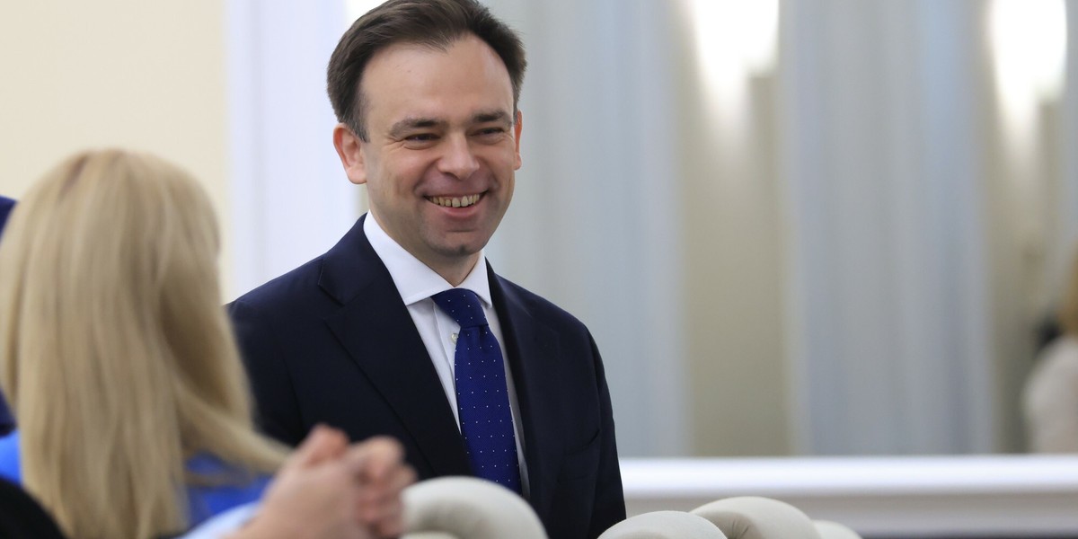 Minister finansów Andrzej Domański