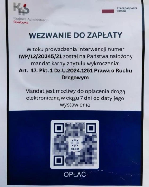 KAS alarmuje kierowców. Podrobione wezwania do uiszczenia należności za szybami aut. 3