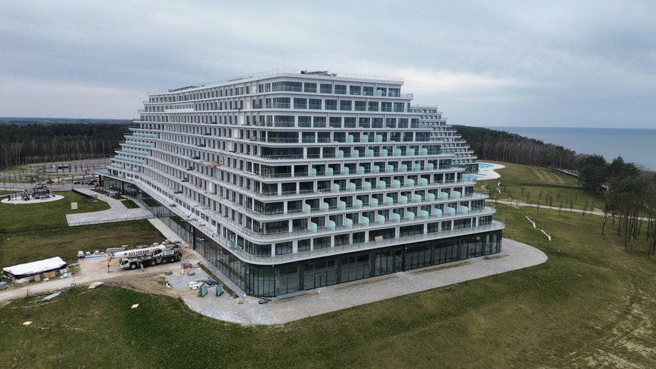 Niebawem rusza słynny już hotel w Pobierowie