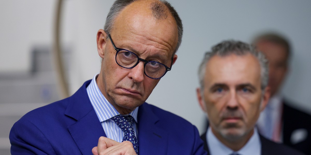 Niemcy planują wyższą emeryturę. Prasa obwieszcza zamierzenia władz. 2 Kanclerz Niemiec Friedrich Merz