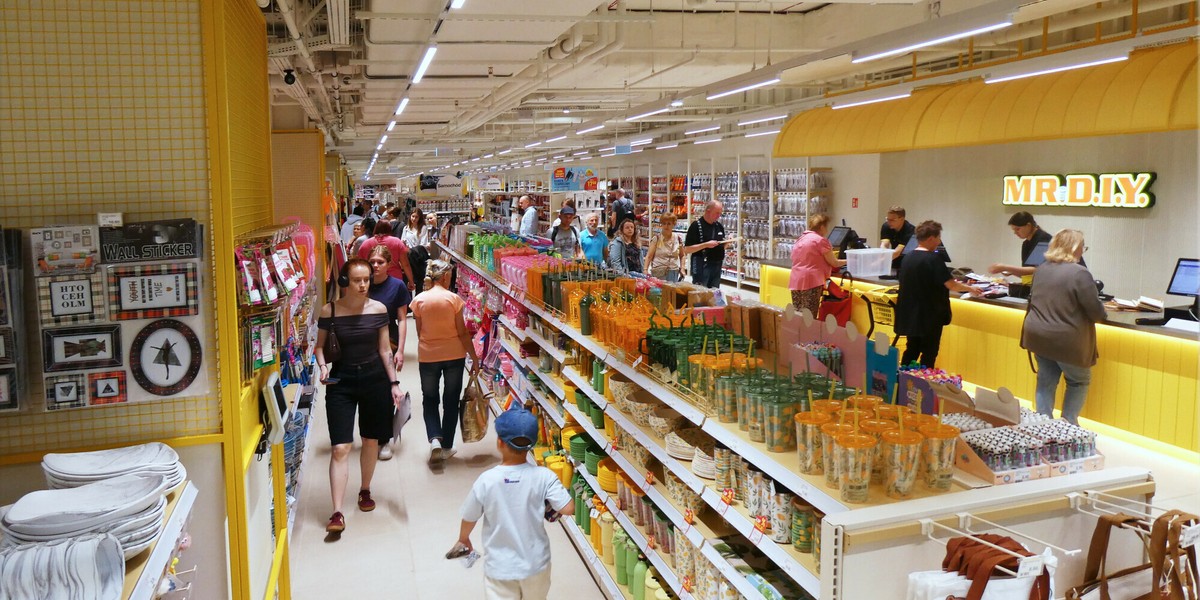 Azjatycka marka szturmem zdobywa Polskę. Błyskawicznie uruchamia kolejne punkty. 2 MR.DIY zadebiutował w Polsce stosunkowo niedawno, bo w listopadzie 2024 r. (zdjęcie podglądowe)