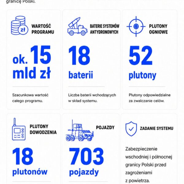 Polska osłona antydronowa – co kryje w sobie?