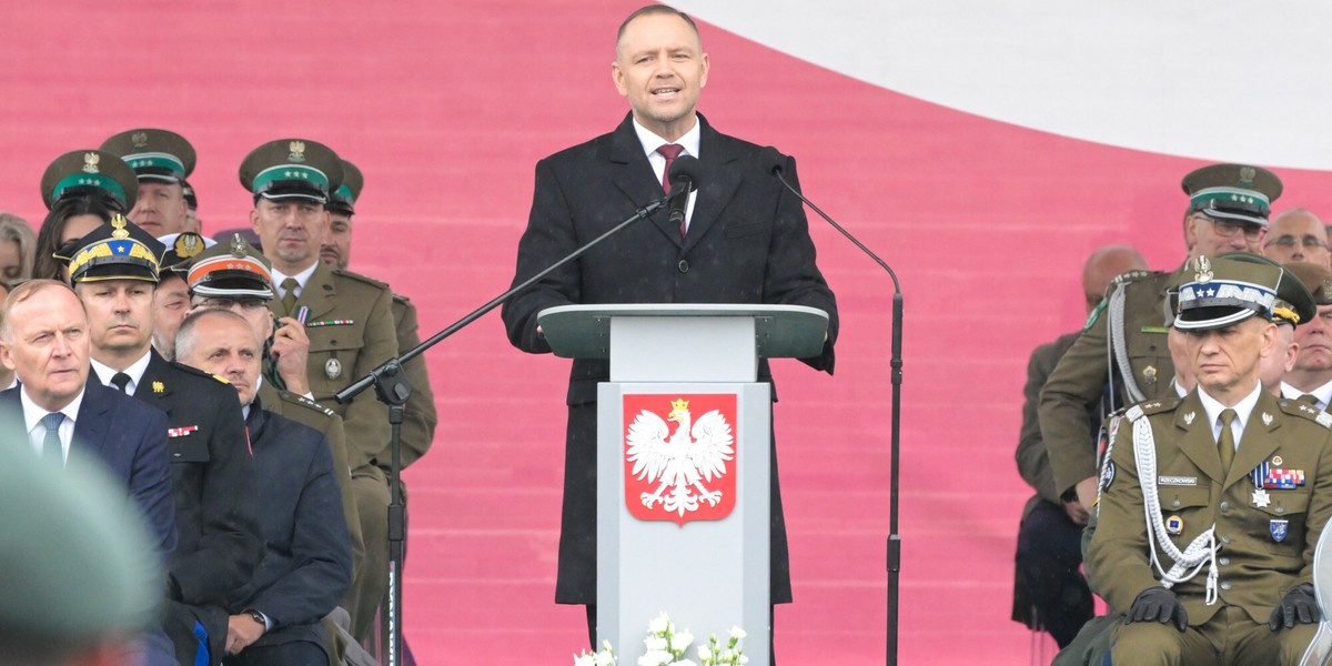 Prezydent Nawrocki podczas Centralnych Obchodów Święta Straży Granicznej