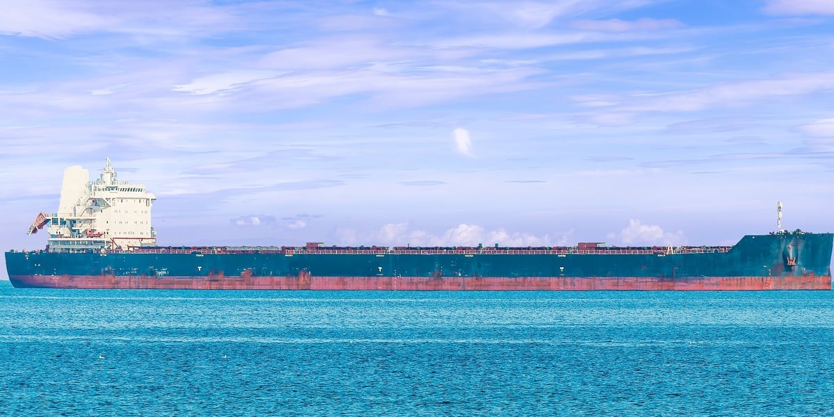 Statek rosyjskiej floty cieni