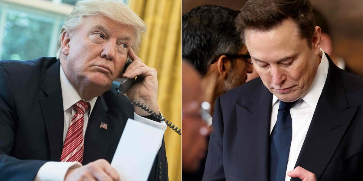 Donald Trump, Elon Musk 