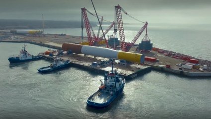 Baltica 2 wchodzi w fazę budowy na morzu