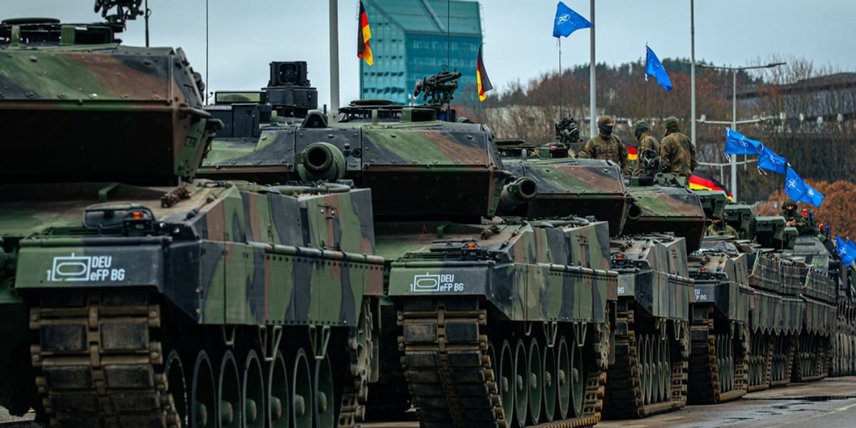 Czołgi Leopard 2 od KNDS