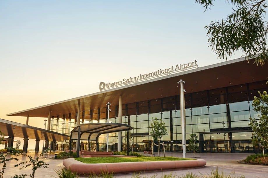 Inwestycje strategiczne w Polsce. Bechtel ogłasza zamiary w sprawie Portu Polska. 5 Zbudowany przez amerykańskiego potentata budowlanego Bechtel port lotniczy Western Sydney International Airport w Australii