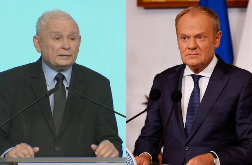 Kaczyński atakuje Tuska po audiencji u papieża. Ostre słowa krytyki.