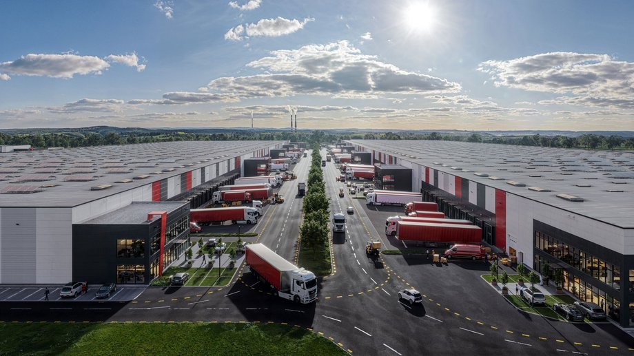 7R Hub Nowa Huta: Największy europejski ośrodek logistyki miejskiej w budowie w Krakowie. 21 7R Hub Nowa Huta w Krakowie