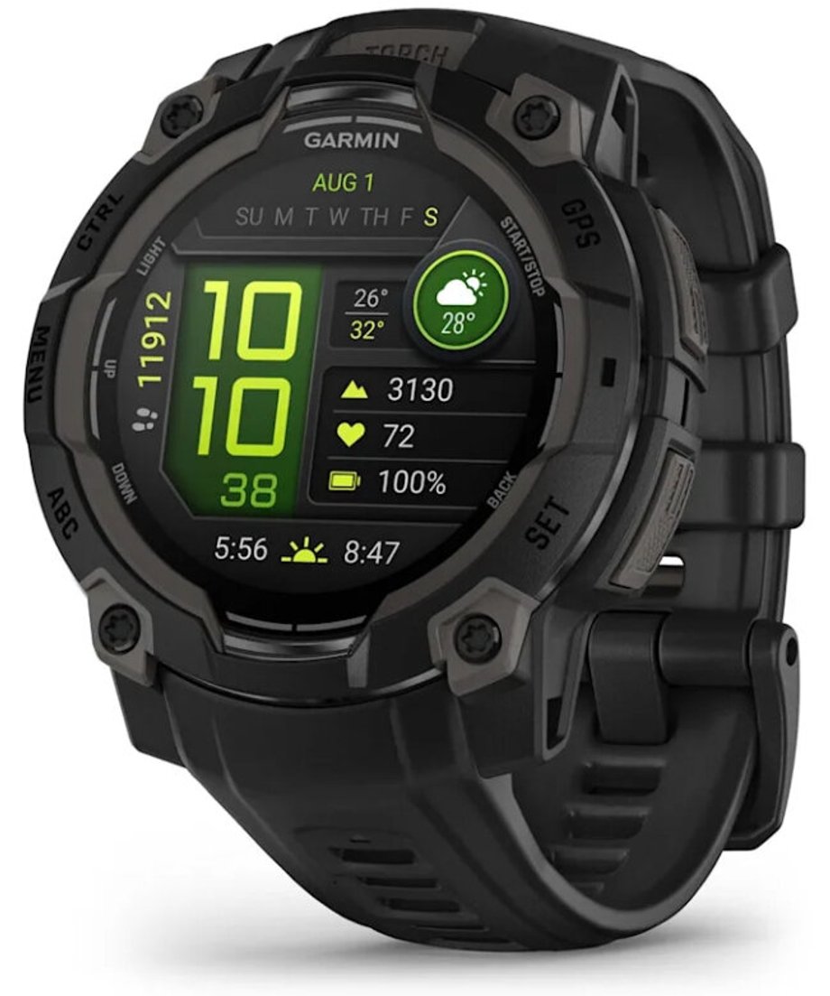 Garmin dla zapalonych i aktywnych. Czołowe smartwatche w rankingu 66 Smartwatch GARMIN Instinct 3 45mm Amoled czarny