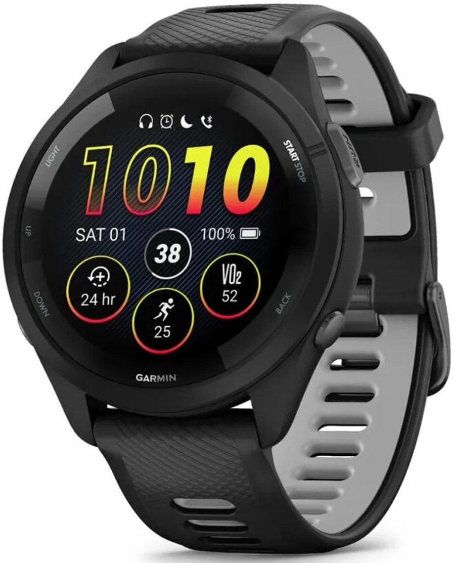Garmin dla zapalonych i aktywnych. Czołowe smartwatche w rankingu 63 Smartwatch GARMIN Forerunner 265 46mm czarny