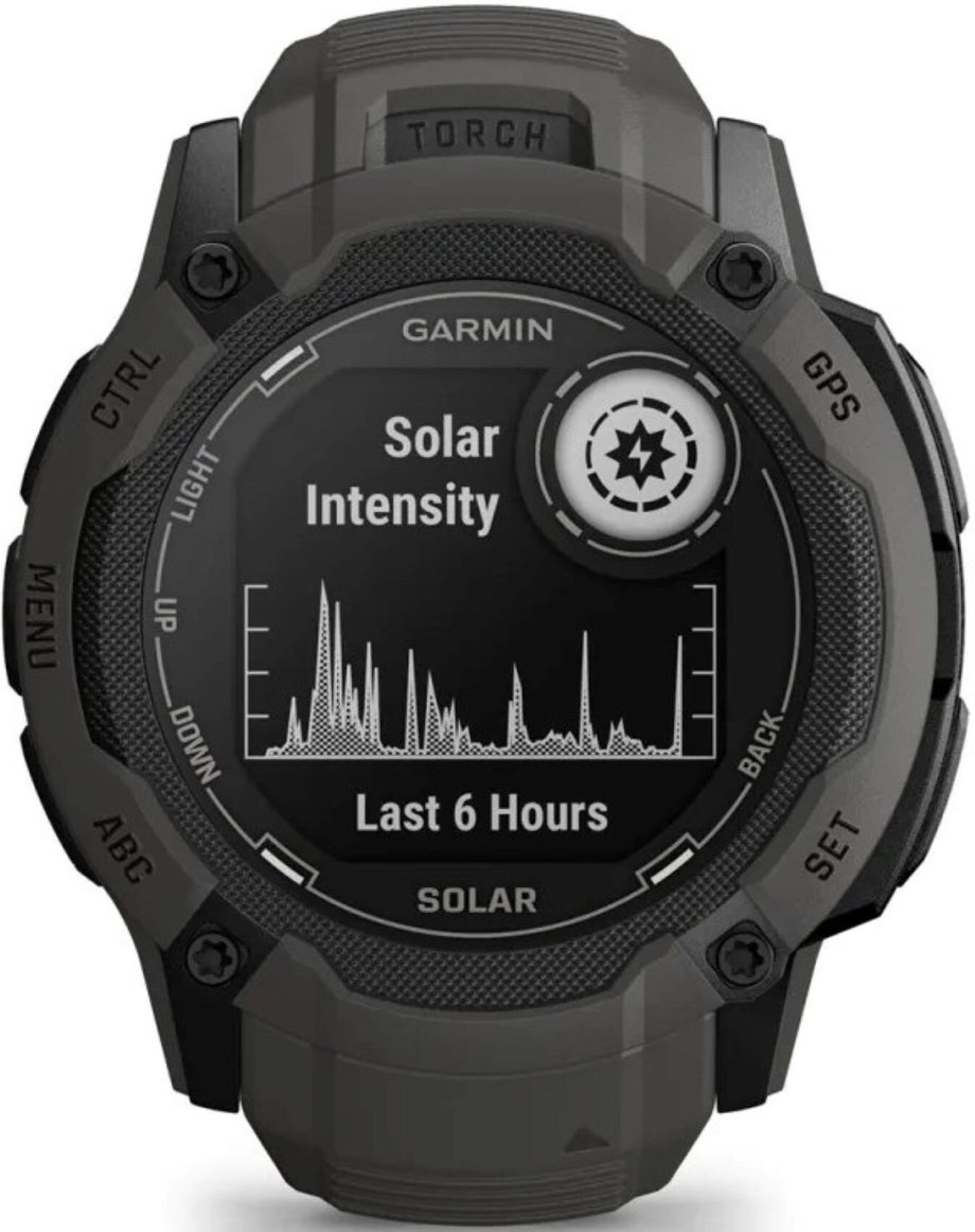 Garmin dla zapalonych i aktywnych. Czołowe smartwatche w rankingu 67 Zegarek sportowy GARMIN Instinct 2X Solar Grafitowy