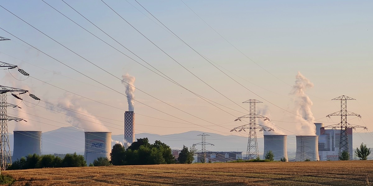 Polska dąży do zmian w systemie ETS. Zdjęcie ilustracyjne — elektrownia na węgiel Turów w Bogatyni