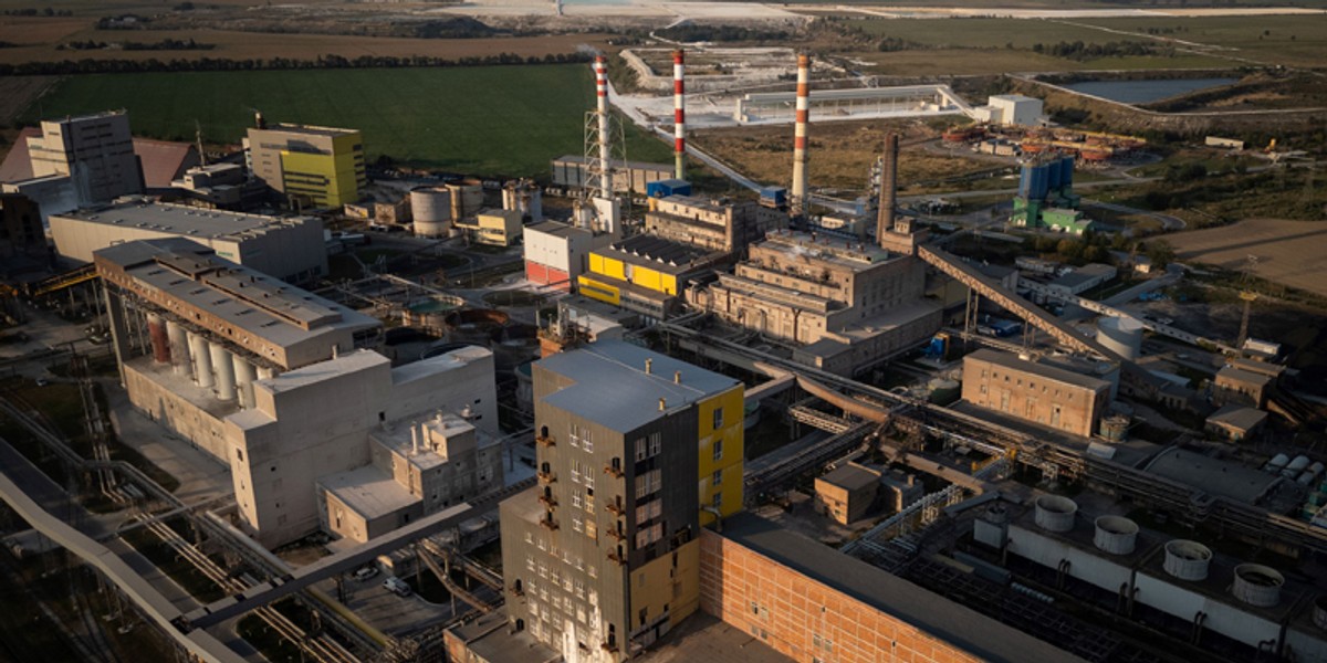 Qemetica group's soda plant in Janikowo