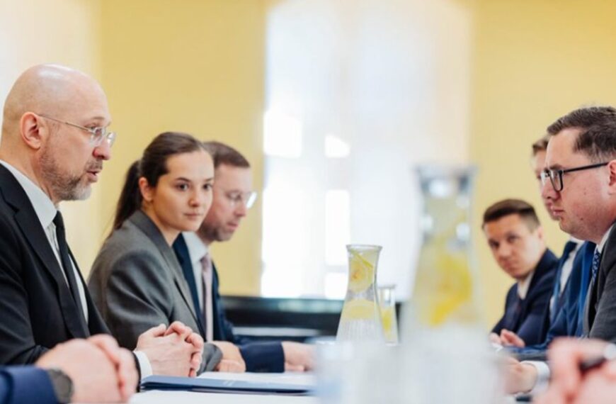 Miłosz Motyka odbył spotkanie z Denysem Szmyhalem. Przed szczytem w Gdańsku
