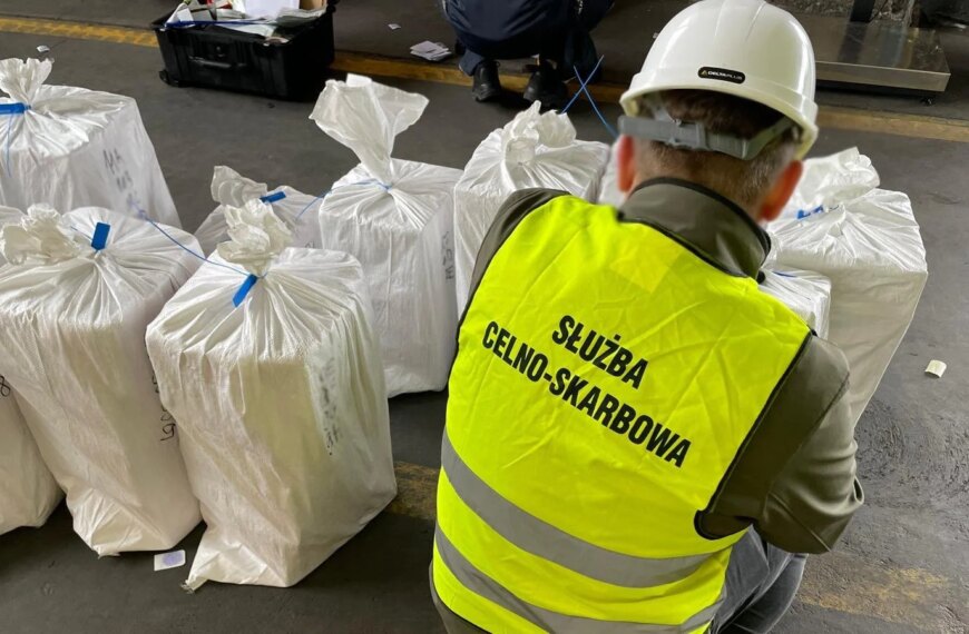 Polskie życie 86 Funkcjonariusze zatrzymali ogromną przesyłkę. Ponad 1000 kilogramów heroiny zabezpieczono.