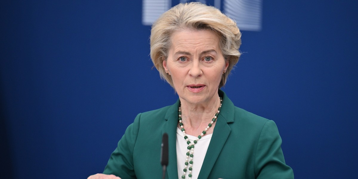 Unia Europejska pragnie zredukować biurokrację. Dwa państwa sprzeciwiają się 2 Ursula von der Leyen, szefowa Komisji Europejskiej