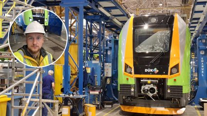Widziałem, jak dziś produkuje się pociągi. Jedna rzecz mnie zdziwiła