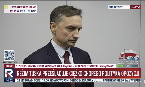 Dochody Zbigniewa Ziobry. Ile zarobi poszukiwany parlamentarzysta w TV Republika?
