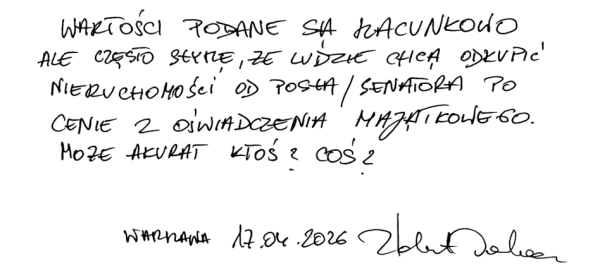 Posiada siedem nieruchomości i rzucił Polakom wyzwanie: Odsprzedam za cenę z oświadczenia majątkowego. Majątek Roberta Dowhana 4