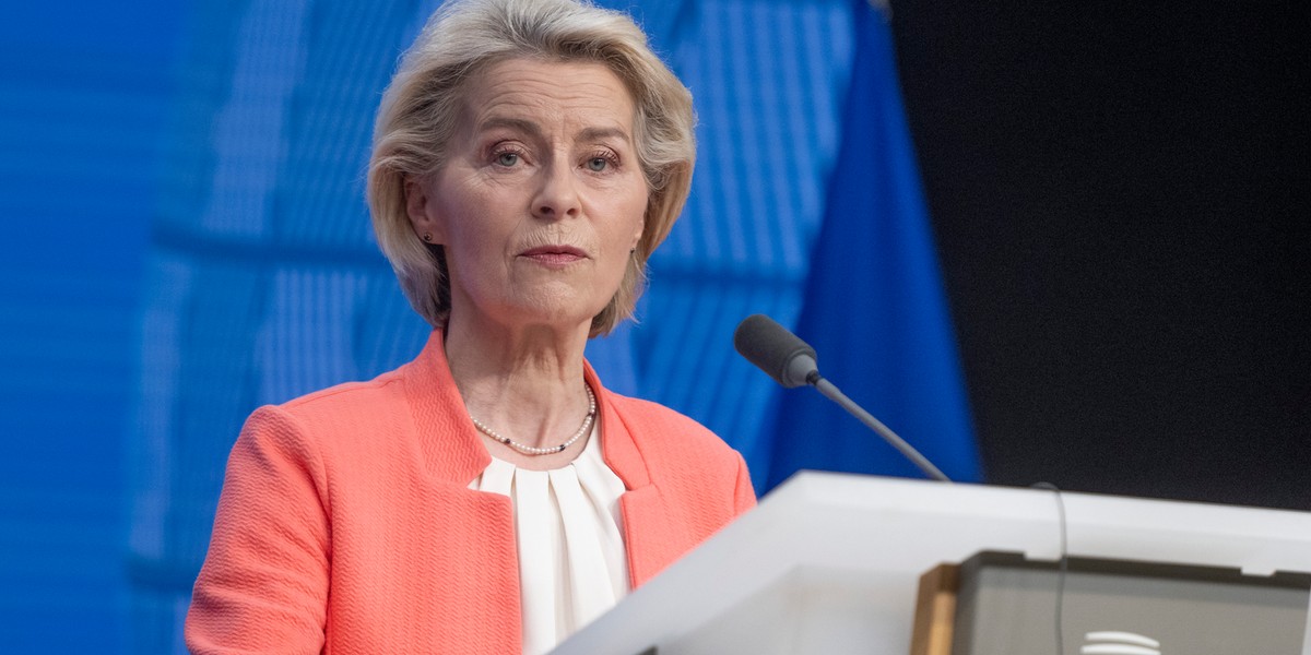 3,9 miliarda euro na ukraińskie drony. Bruksela zapowiada dalsze środki 2 Przewodnicząca Komisji Europejskiej Ursula von der Leyen