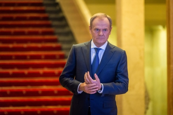 Donald Tusk wycofał wniosek do TK ws. "odszkodowań za legislacyjne bezprawie" /WOJTEK RADWANSKI / AFP /