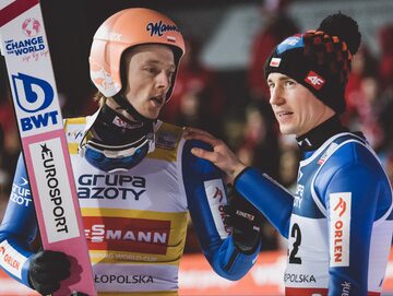 Dawid Kubacki i Kamil Stoch