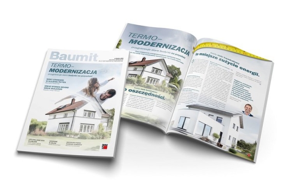 Termomodernizacja, architektura, innowacje. Jest już nowy numer Baumit Magazynu - INFBusiness